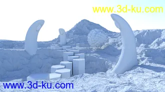 3D打印模型Alien Path的图片