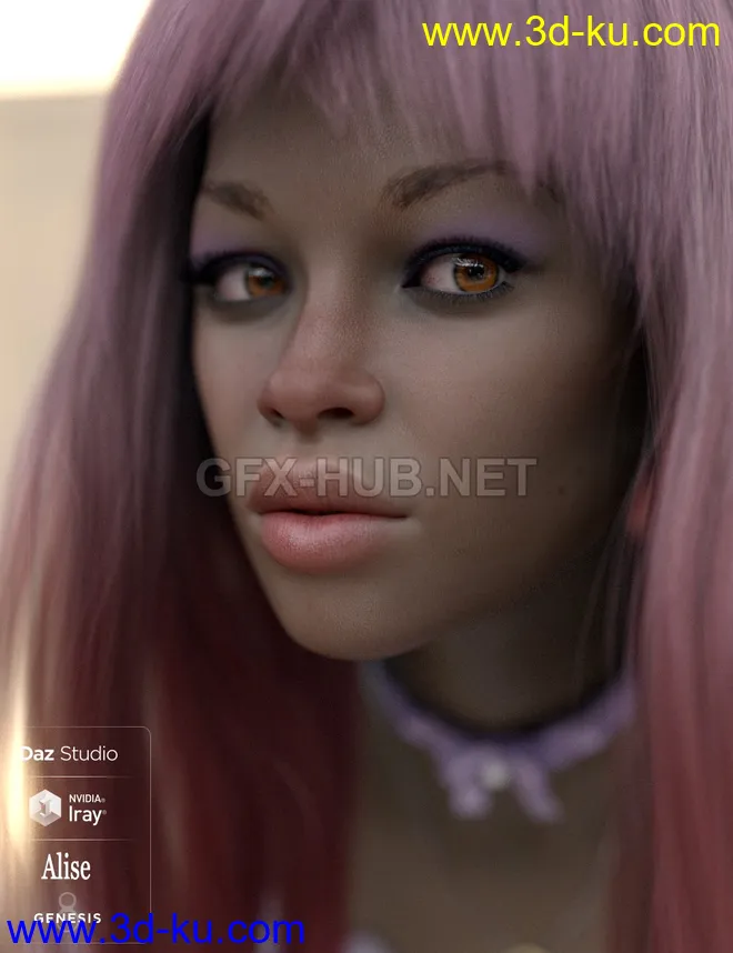 Alise For Genesis 8 Female模型的图片1