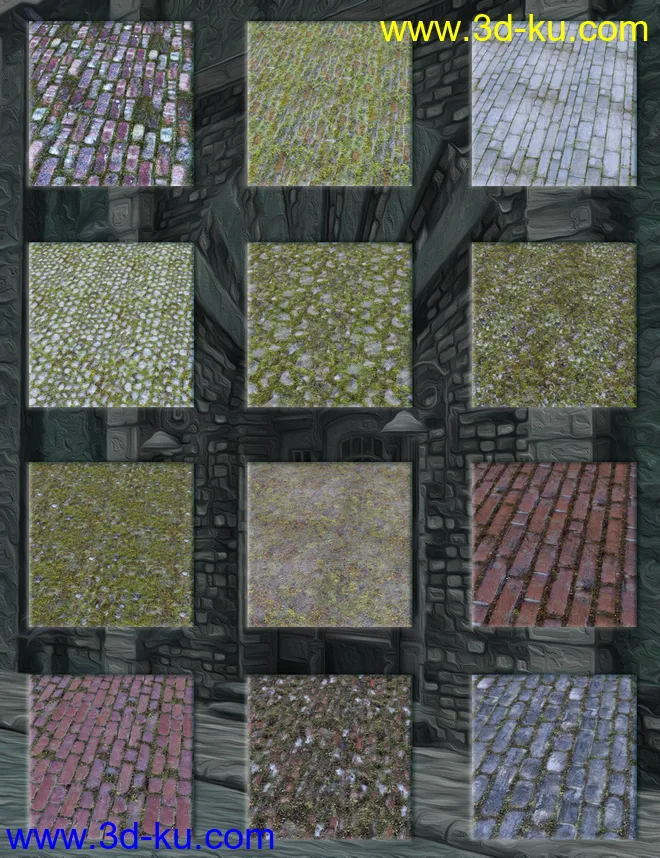 Ancient Stones- Mossy Walls模型的图片5