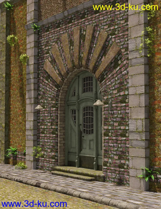 Ancient Stones- Mossy Walls模型的图片7