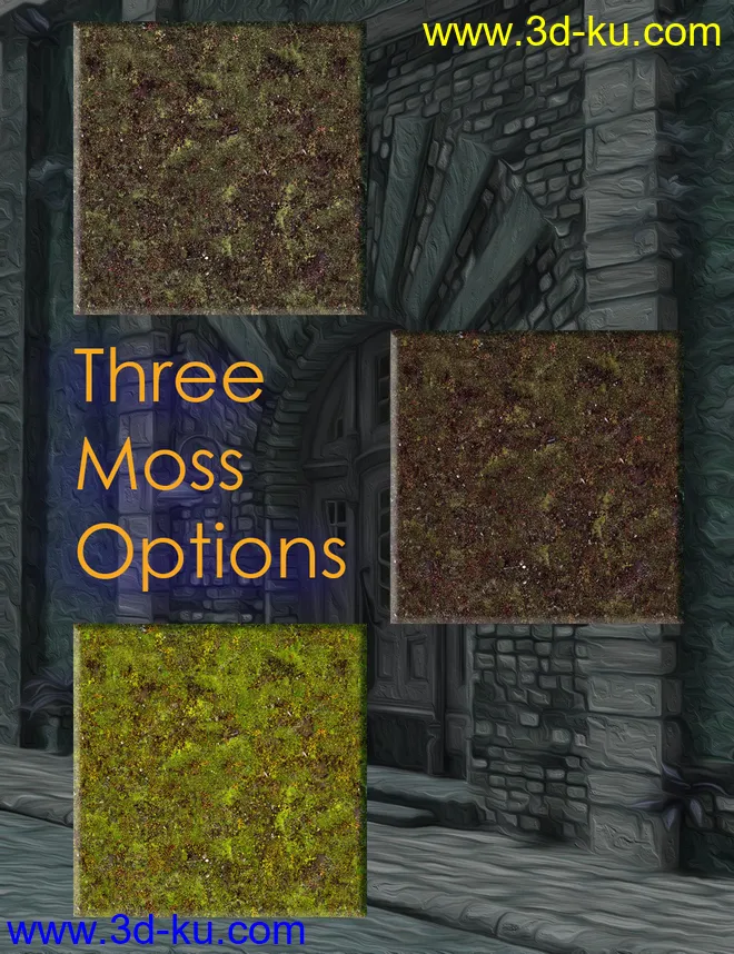 Ancient Stones- Mossy Walls模型的图片8
