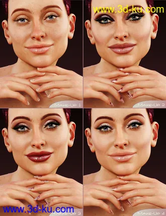 3D打印模型Anfisa HD for Genesis 8 Female的图片