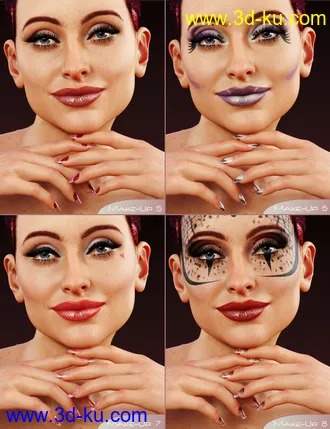 3D打印模型Anfisa HD for Genesis 8 Female的图片