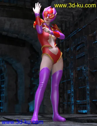 3D打印模型Angel Heart Outfit for Genesis 8 Females的图片