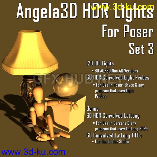 Angela3D HDR Set 3模型的图片1