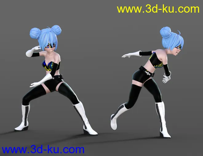 Anime Animations for Genesis 8模型的图片2