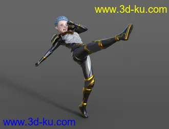 3D打印模型Anime Animations for Genesis 8的图片