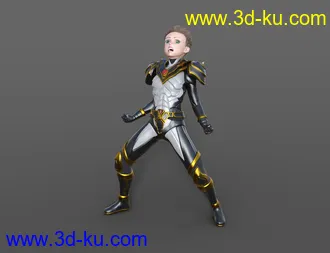 3D打印模型Anime Animations for Genesis 8的图片