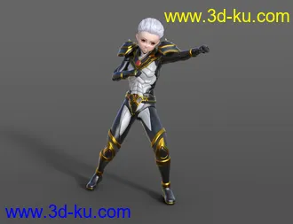 3D打印模型Anime Animations for Genesis 8的图片
