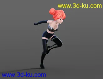 3D打印模型Anime Animations for Genesis 8的图片