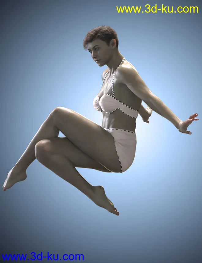 Anja HD for Genesis 8 Female模型的图片3