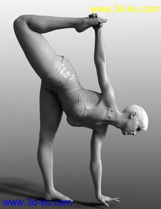 3D打印模型Anja HD for Genesis 8 Female的图片