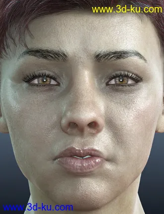 3D打印模型Anja HD for Genesis 8 Female的图片