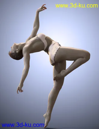 3D打印模型Anja HD for Genesis 8 Female的图片