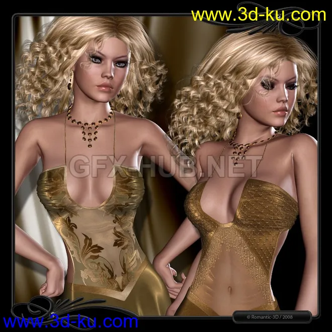 Apart II - for Sultry Charisma for V4模型的图片1