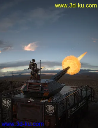 3D打印模型APC SkullForge Weapons的图片