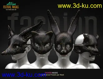 Artisan Festival Masks Add-On模型的图片4