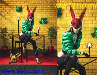 3D打印模型Artisan Festival Masks Add-On的图片