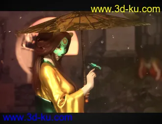 Artisan Festival Masks for Genesis 8模型的图片24