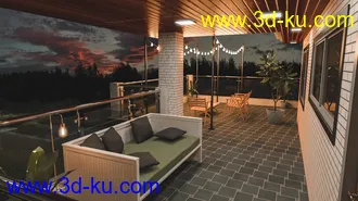 3D打印模型Avil Balcony的图片