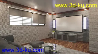 3D打印模型Avil Entertainment Room的图片