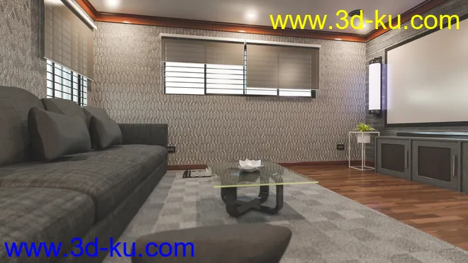 Avil Entertainment Room模型的图片5