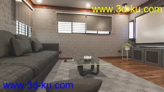3D打印模型Avil Entertainment Room的图片