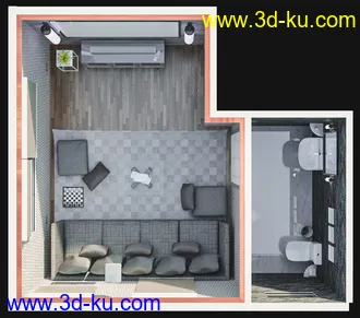 3D打印模型Avil Entertainment Room的图片