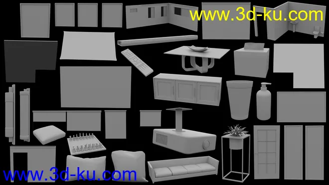 Avil Entertainment Room模型的图片8
