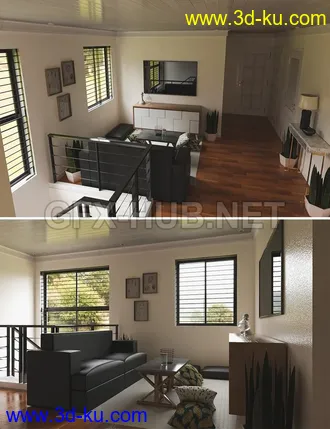 3D打印模型Avil Family Room的图片