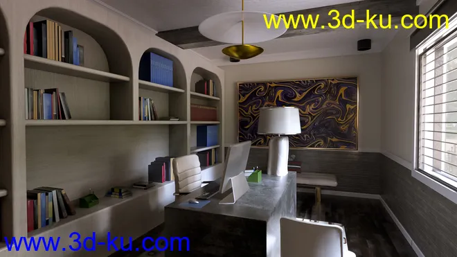 Avil Office Room模型的图片3