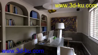 3D打印模型Avil Office Room的图片