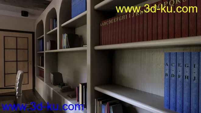 Avil Office Room模型的图片7