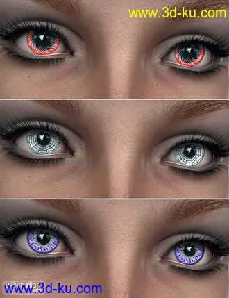 3D打印模型Awesome Fantasy Eyes的图片