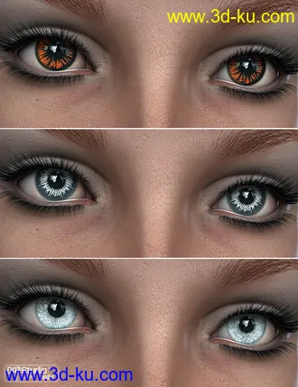 3D打印模型Awesome Fantasy Eyes的图片
