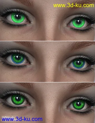 3D打印模型Awesome Fantasy Eyes的图片
