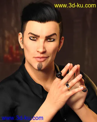 3D打印模型Azazel for Genesis 8.1 Male的图片