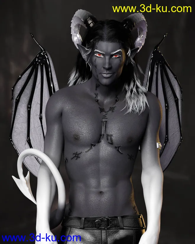 Azazel for Genesis 8.1 Male模型的图片5