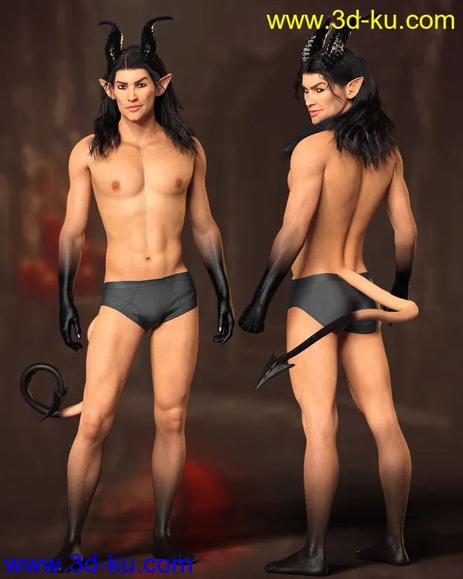 Azazel for Genesis 8.1 Male模型的图片9