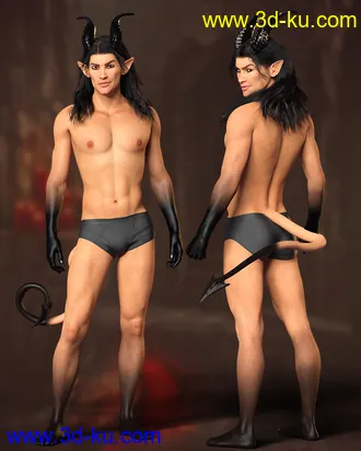 3D打印模型Azazel for Genesis 8.1 Male的图片