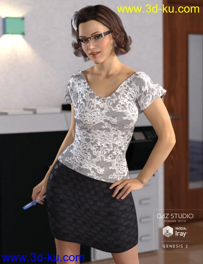 Back to Work Outfit Textures模型的图片2