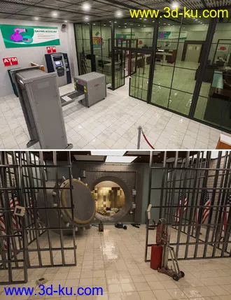 3D打印模型Bank Heist Props的图片