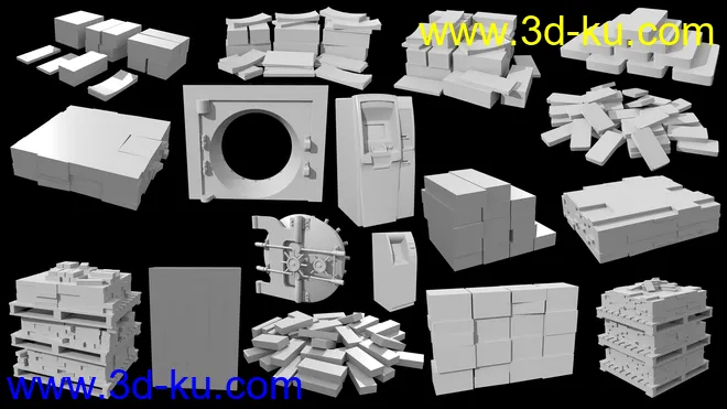 Bank Heist Props模型的图片5