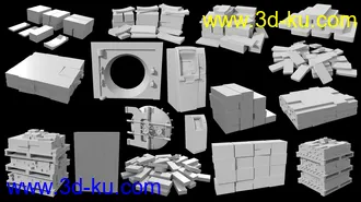 3D打印模型Bank Heist Props的图片