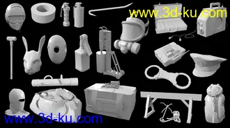 3D打印模型Bank Heist Props的图片