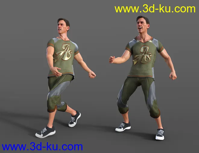 Baseball Animations for Genesis 8模型的图片3