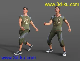 3D打印模型Baseball Animations for Genesis 8的图片