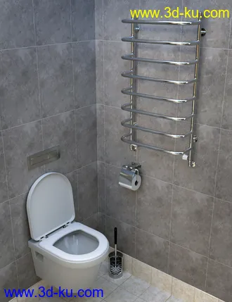 3D打印模型Bathroom and Household Chemicals Props的图片