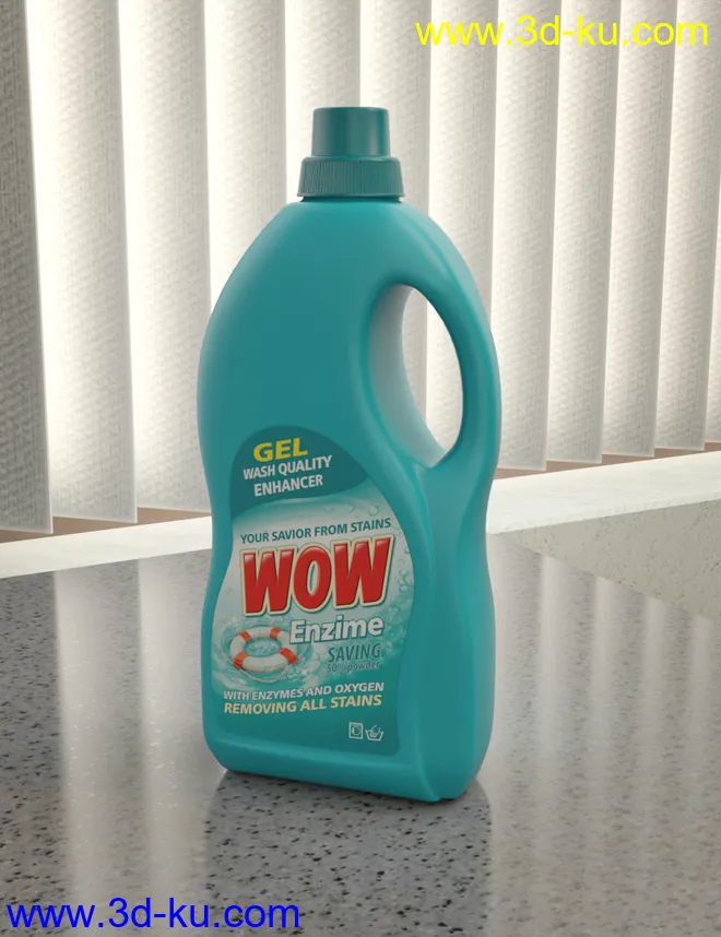 Bathroom and Household Chemicals Props模型的图片14