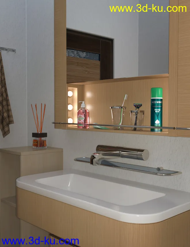 Bathroom and Household Chemicals Props模型的图片15